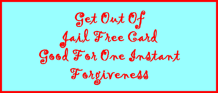 get out of jail free coupon
