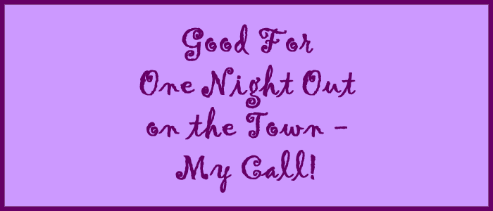 night out on the town coupon